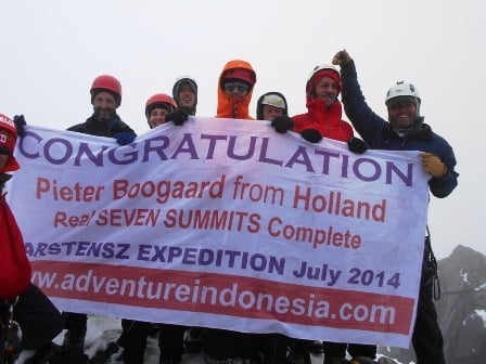 Pieter Boograard Seven Summits